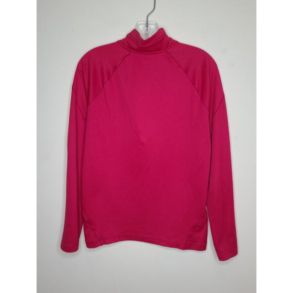 Koppen pink long sleeve 1/4 zip pullover jacket - MEDIUM - Picture 3 of 4